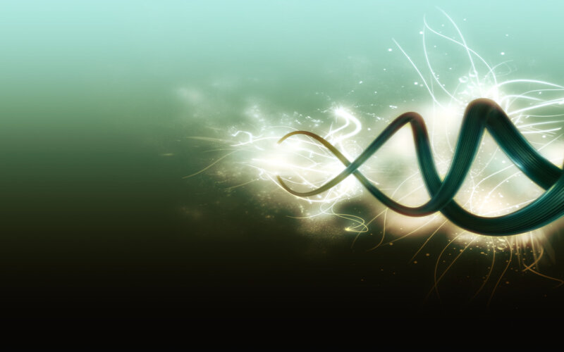 Abstract light swirls