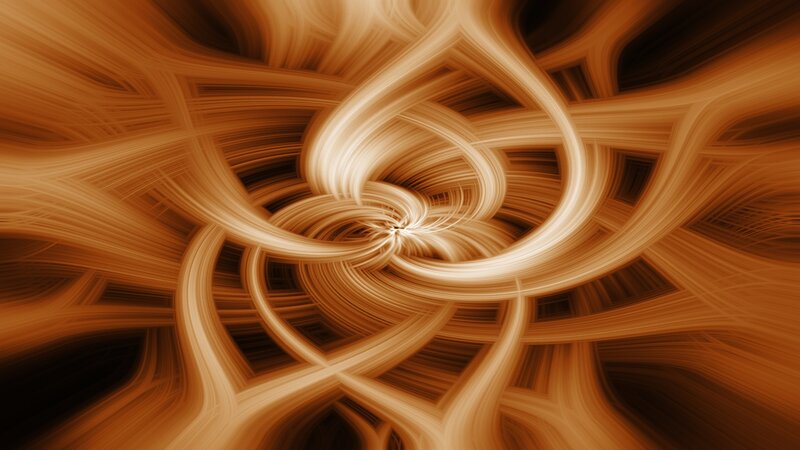 Abstract Light Swirls — Brown