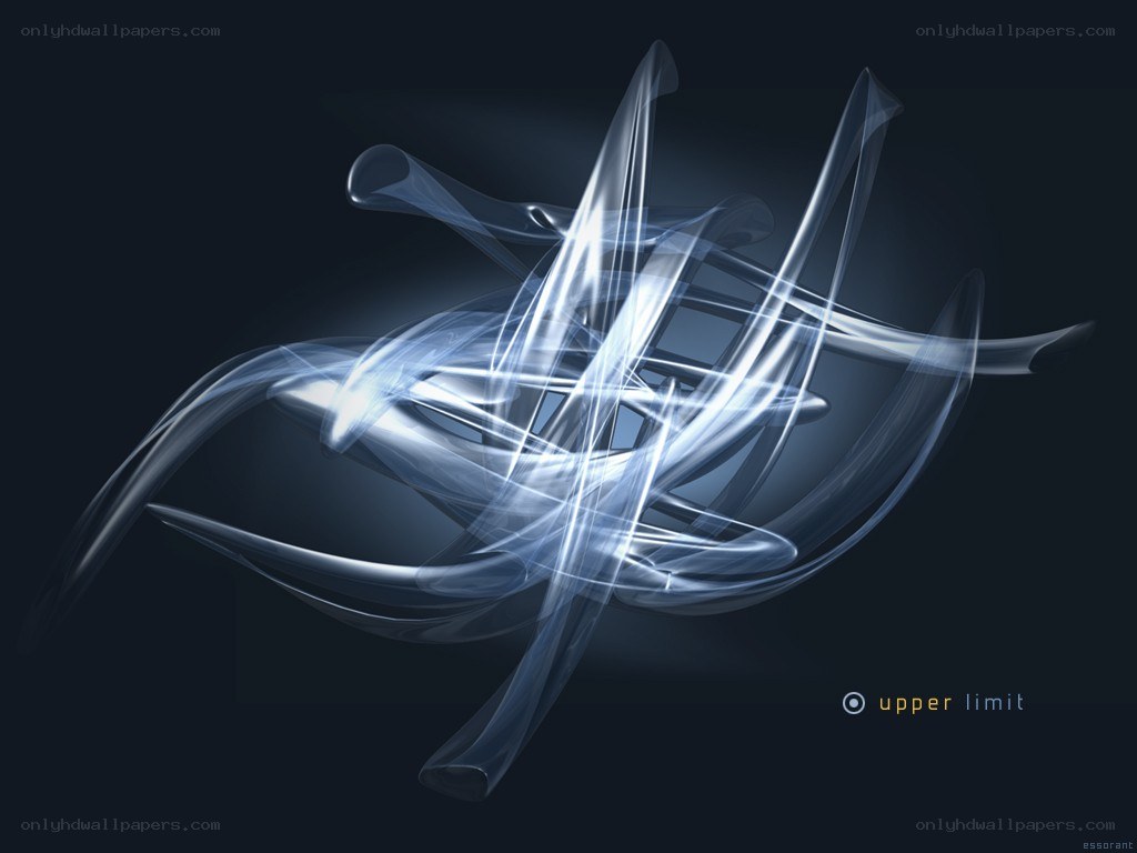 Abstract light swirls on dark background