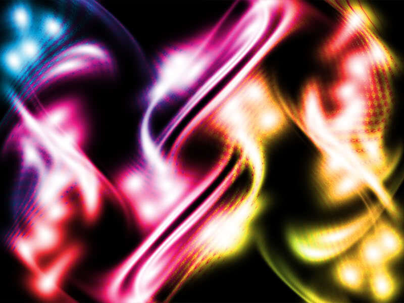Abstract Light Swirls — Pink, Energetic