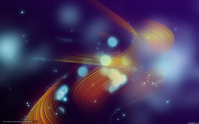 Abstract Light Swirls — Purple, Dynamic, Digital Art, Light Streaks