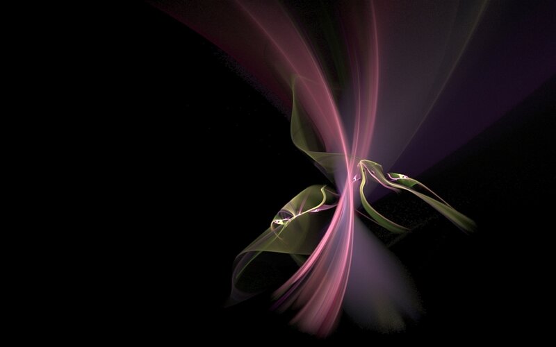 Abstract Light Swirls — Purple, Mystical