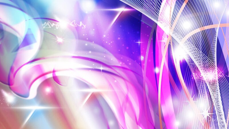 Abstract Light Swirls — Purple