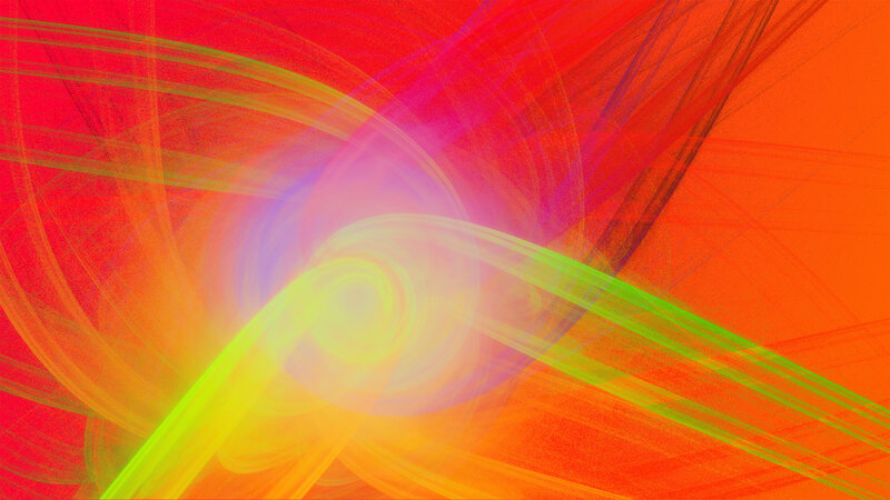 Abstract Light Swirls — Red, Energetic