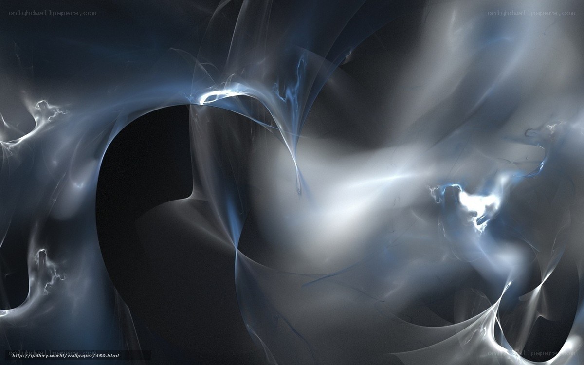 Abstract light swirls
