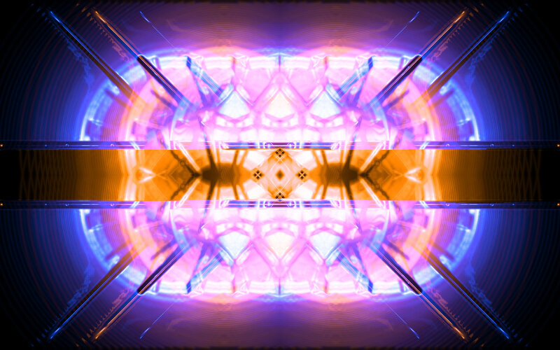 Abstract light symphony
