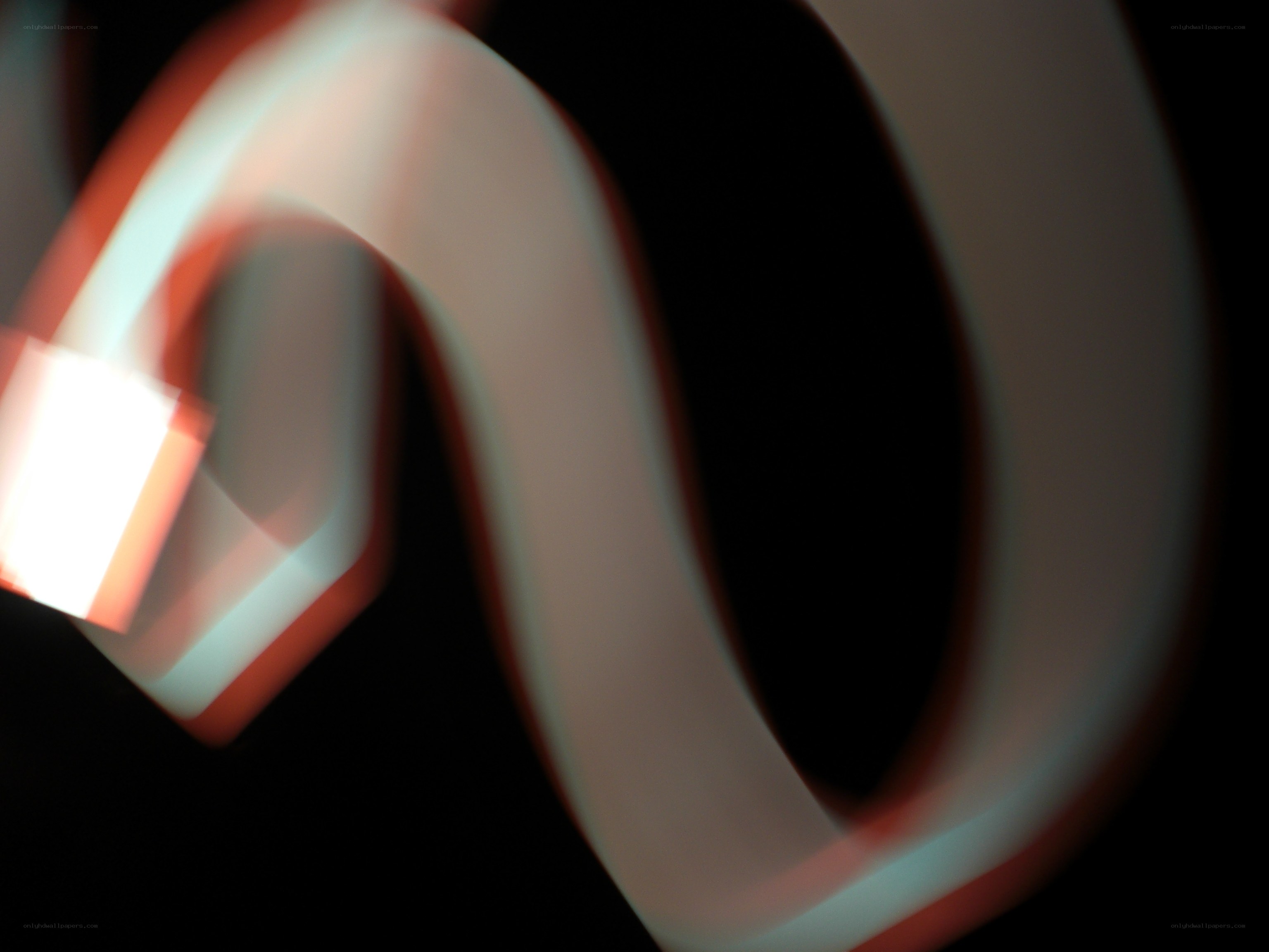 abstract light trail motion
