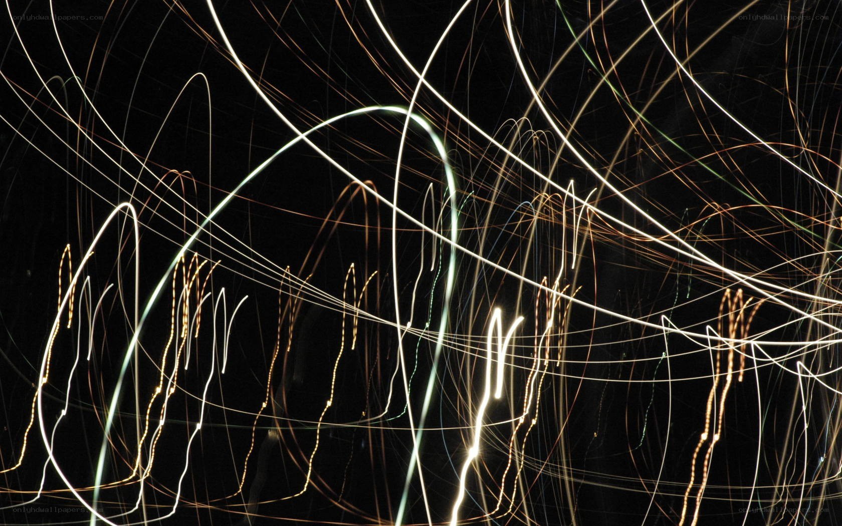 abstract light trails