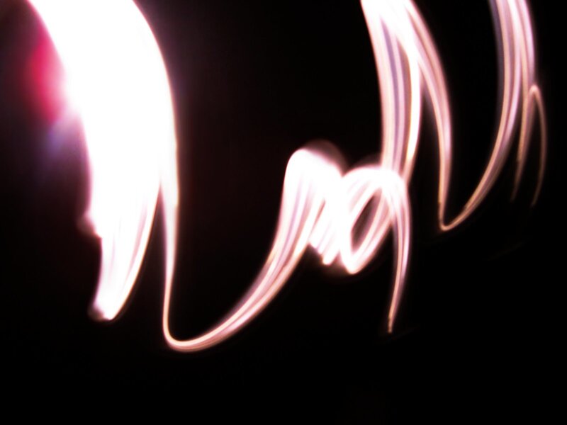 abstract light trails