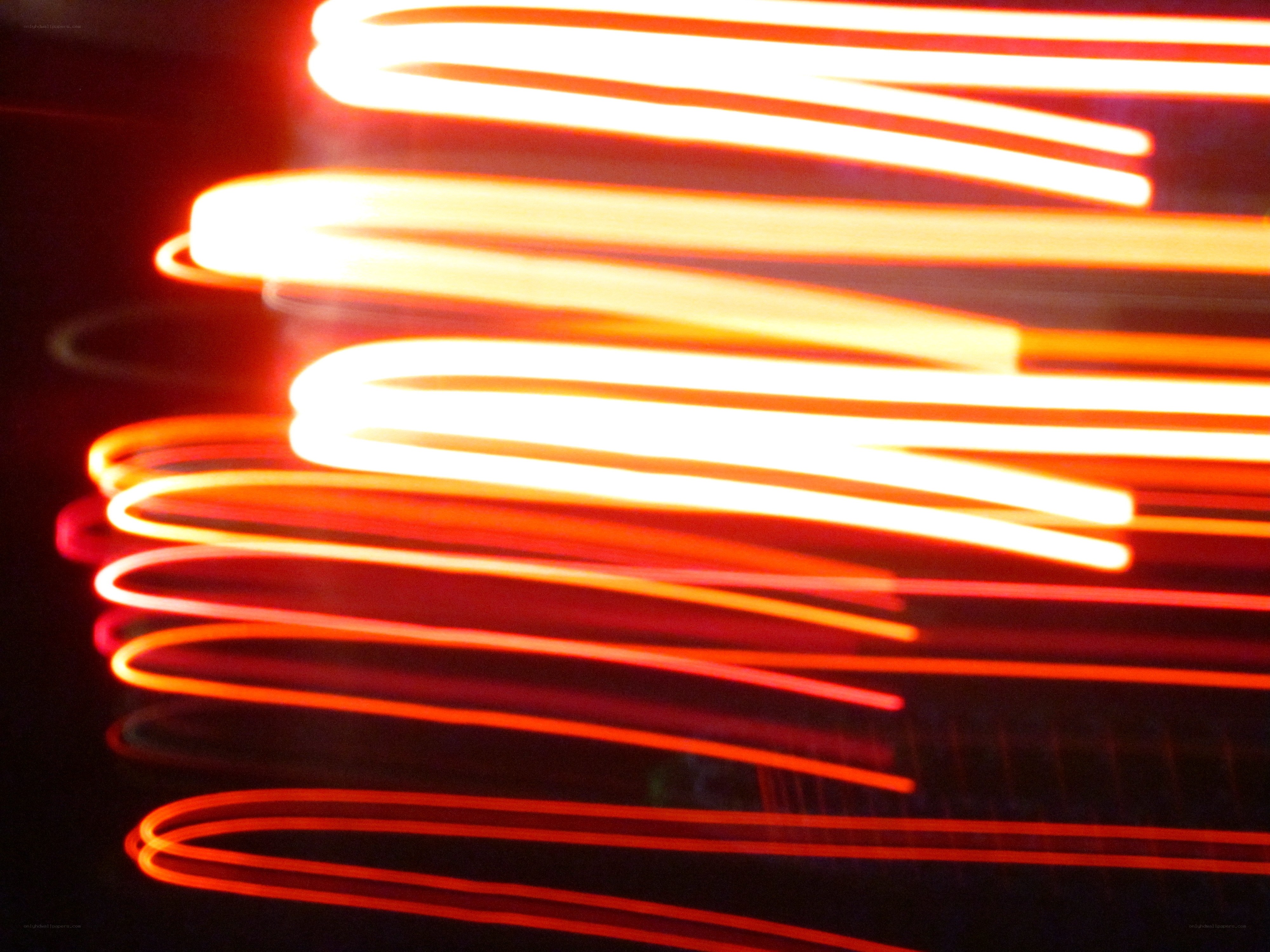 abstract light trails