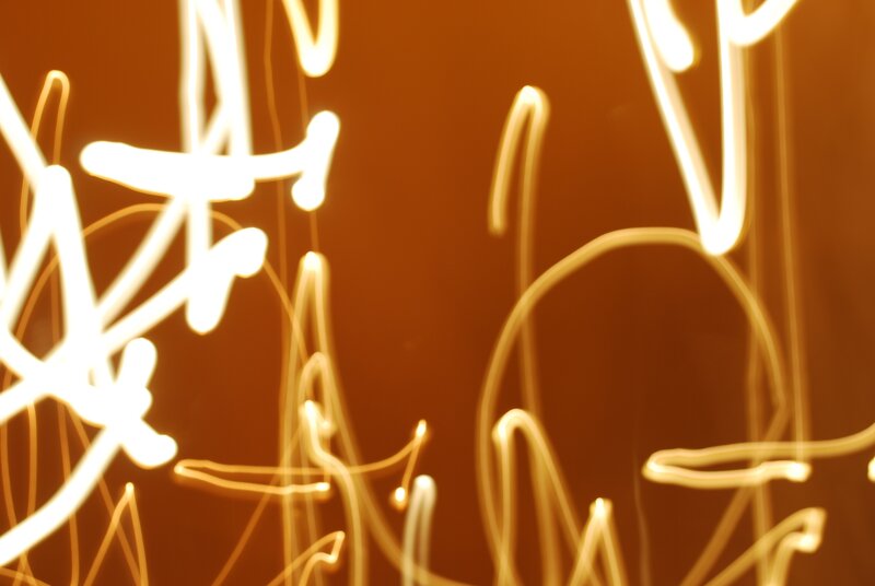 Abstract light trails