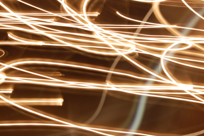 abstract light trails