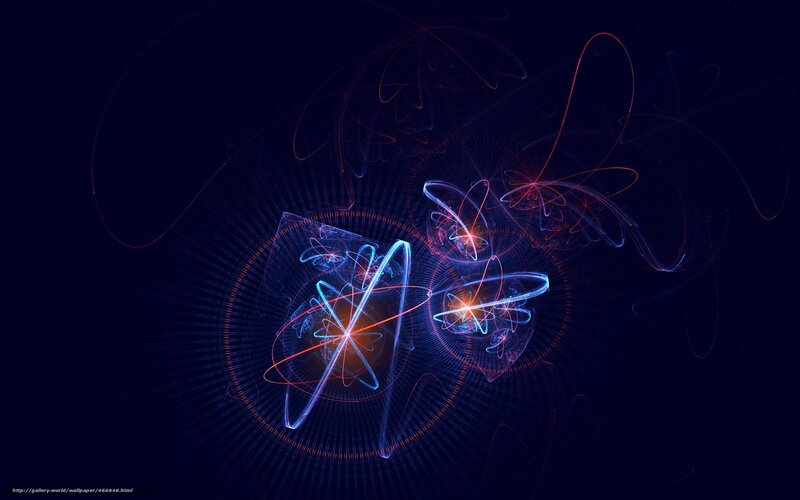 Abstract light trails animation