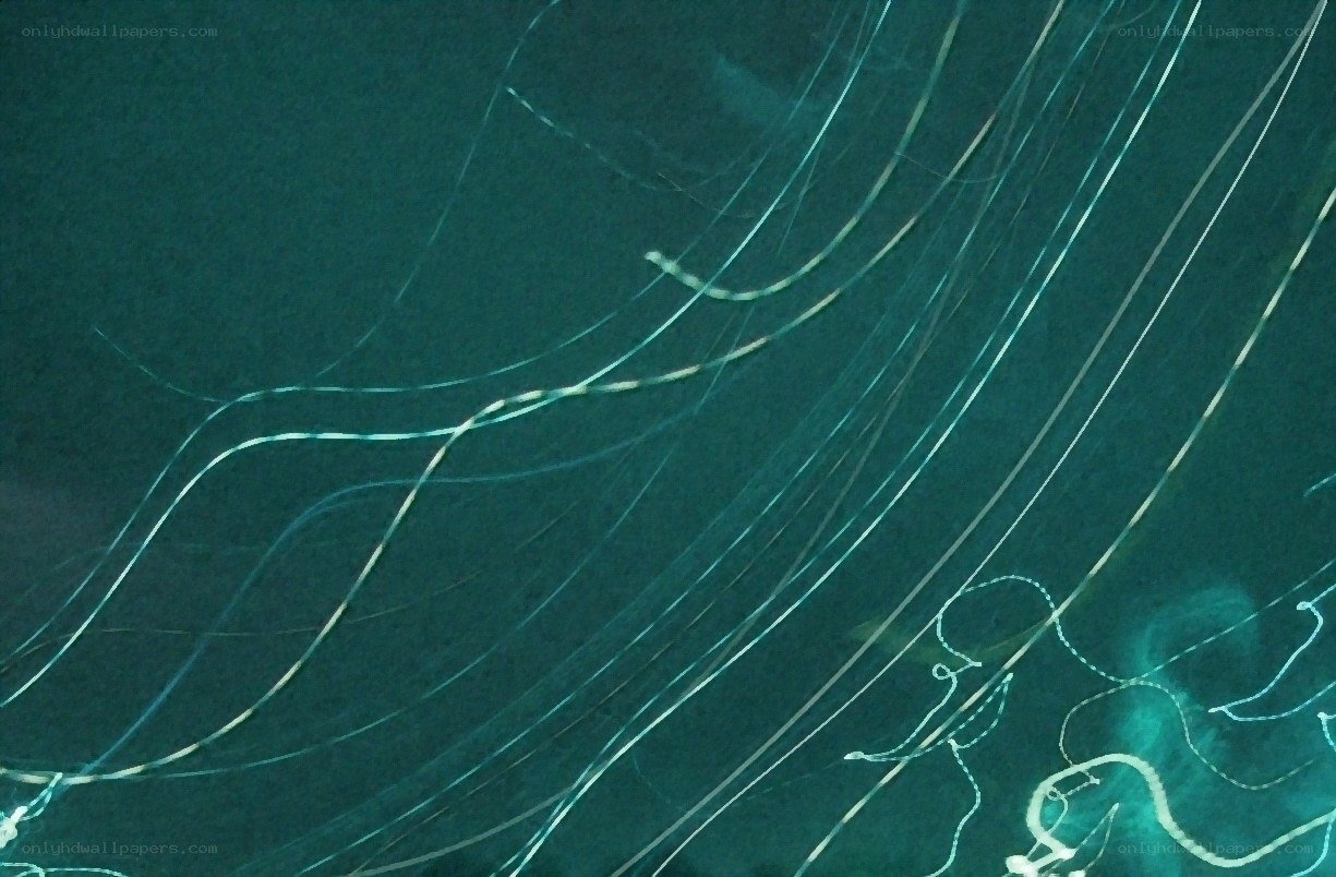Abstract light trails in dark water