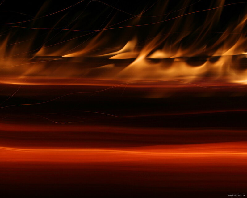 Abstract light trails in motion