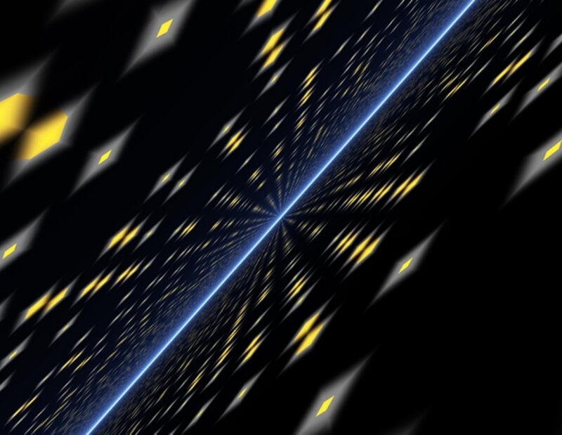 Abstract light tunnel animation