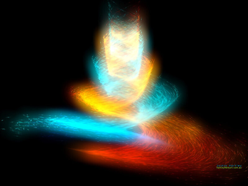 Abstract light vortex
