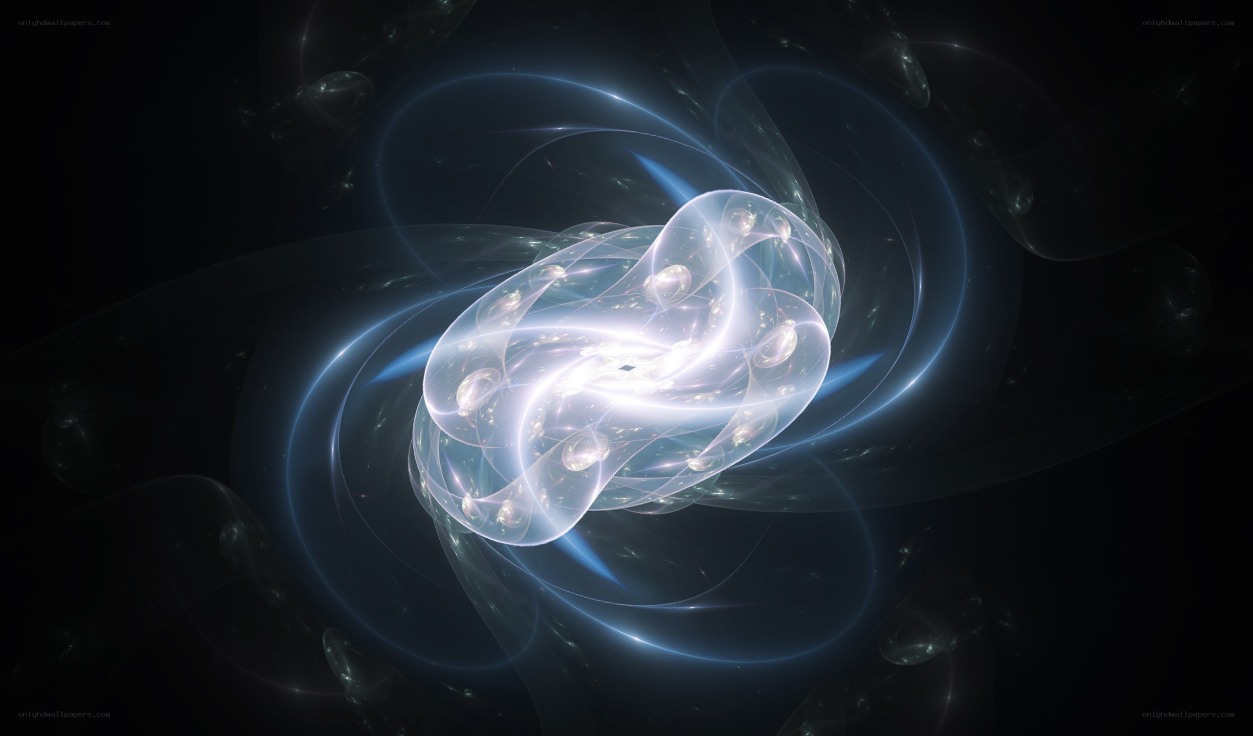 Abstract light vortex in space