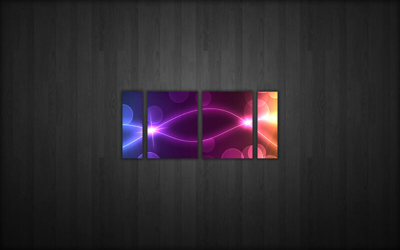 abstract light wave art