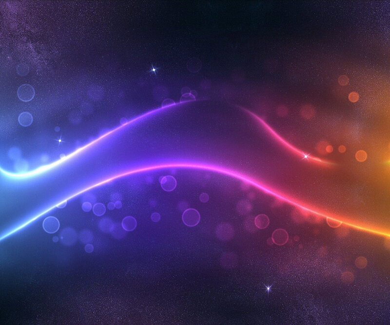 Abstract light wave background