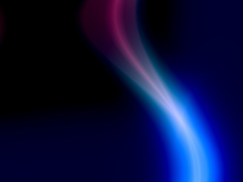 Abstract Light Wave — Blue, Serene