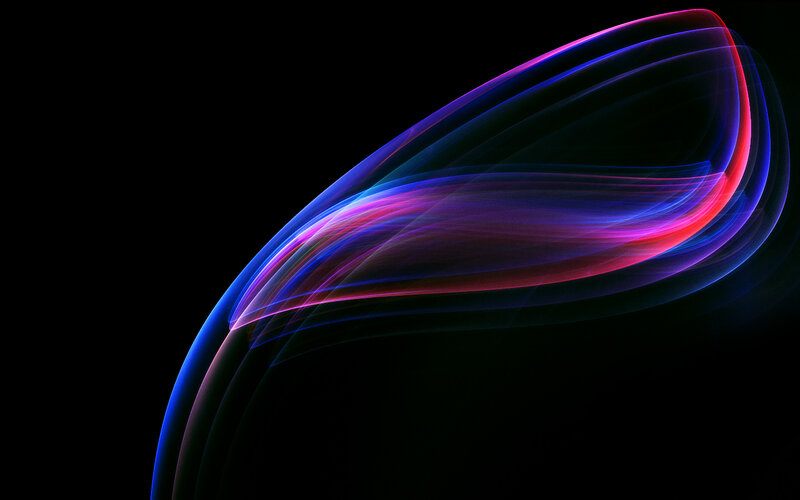 Abstract light wave design