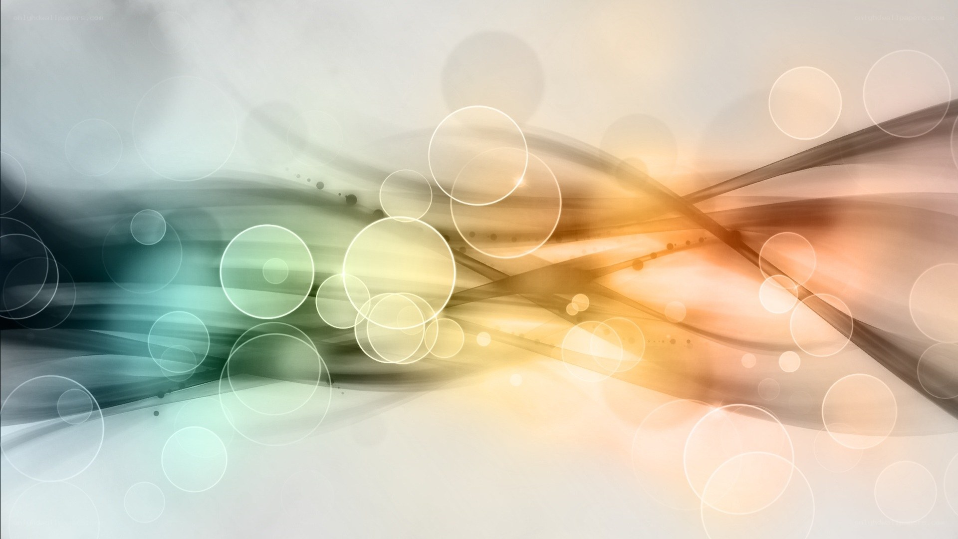 Abstract light wave design