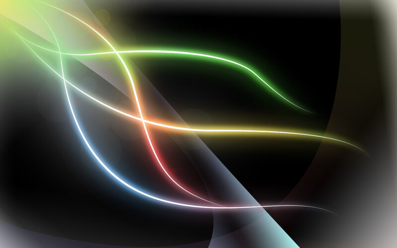 Abstract light wave design