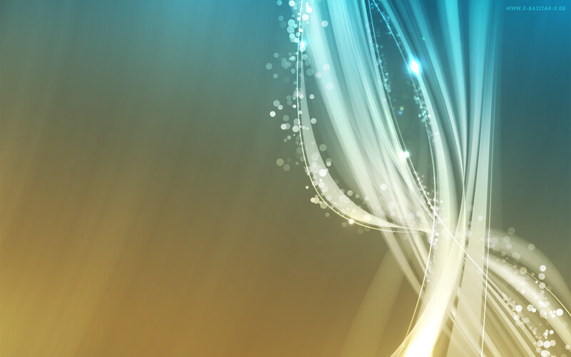 Abstract light wave design