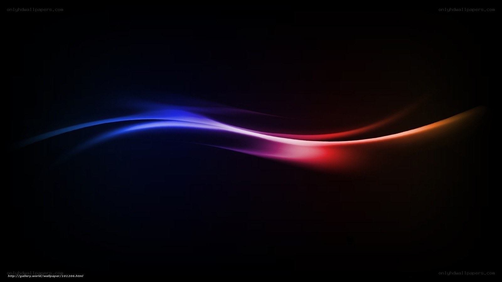 Abstract light wave design