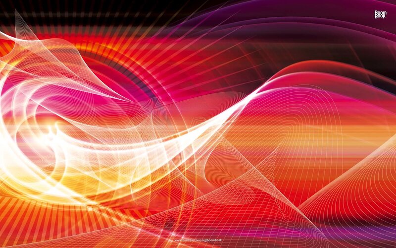 Abstract light wave design
