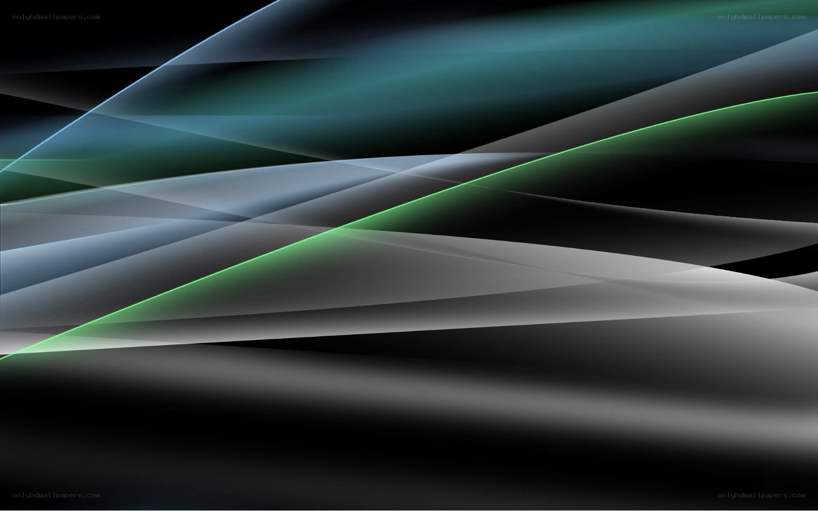 Abstract light wave design