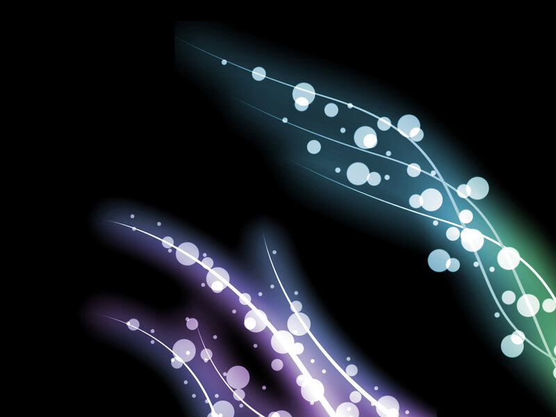 Abstract light wave design
