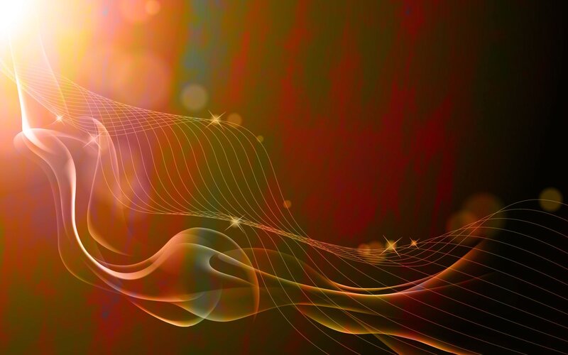 Abstract light wave design
