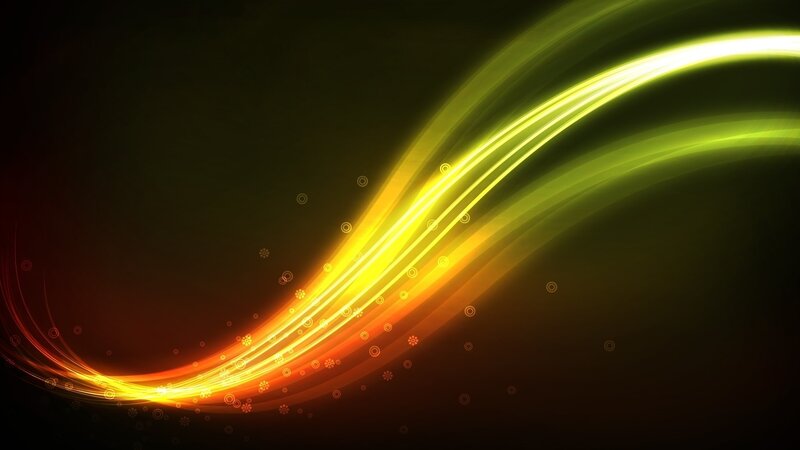Abstract light wave design