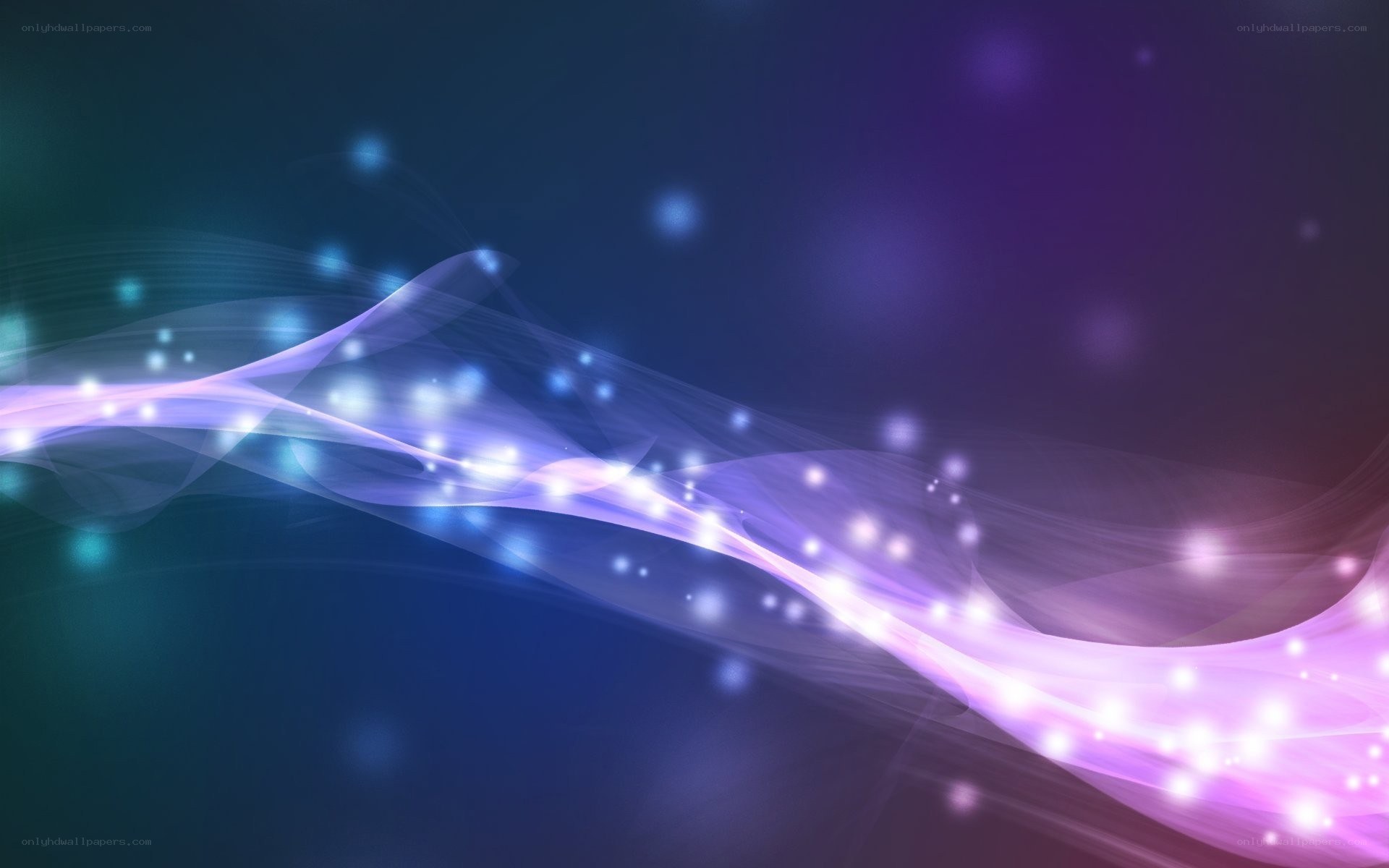 Abstract light wave design