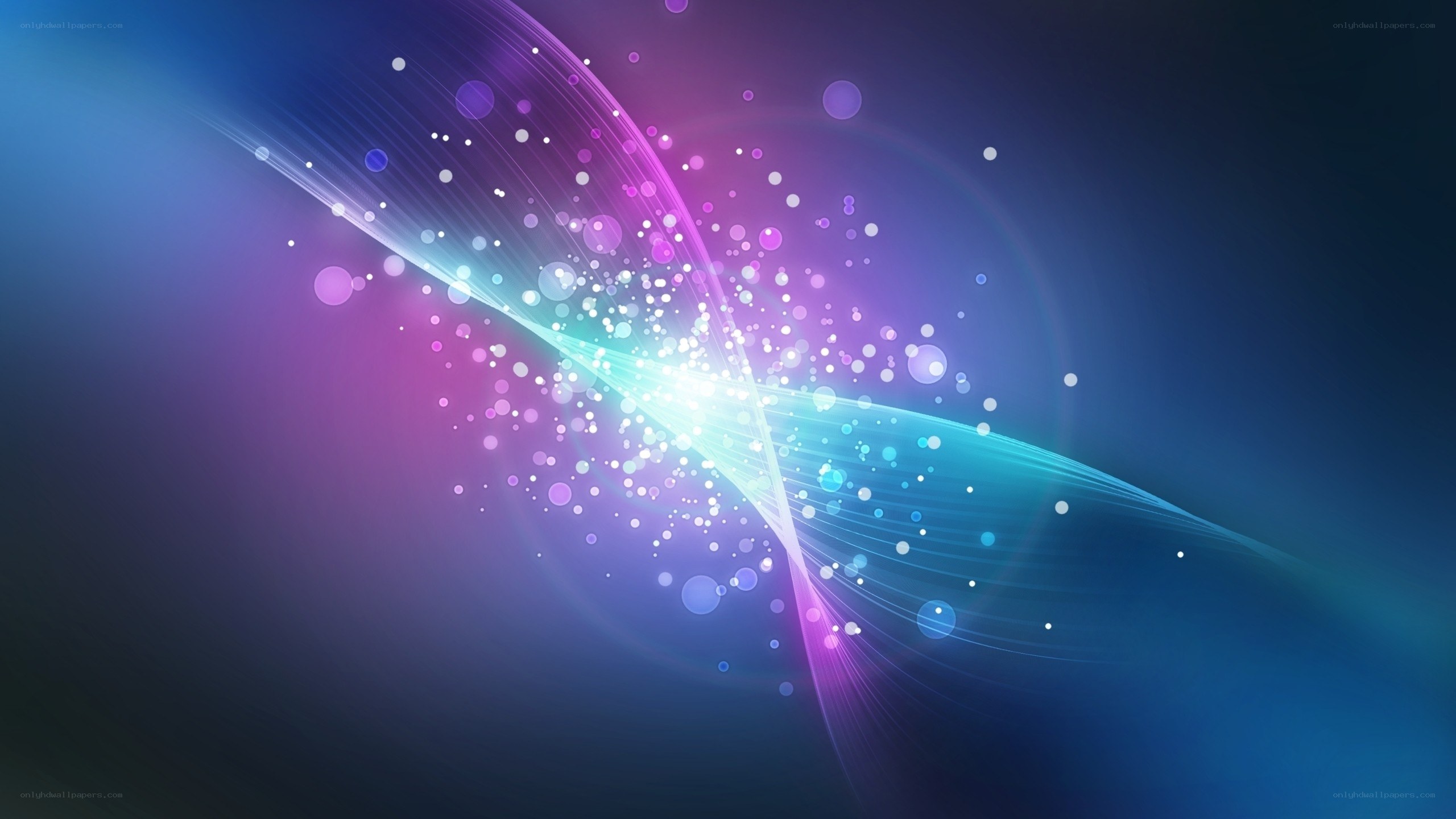 Abstract light wave design