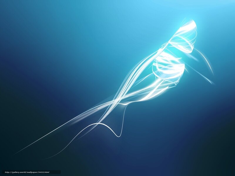 Abstract light wave design