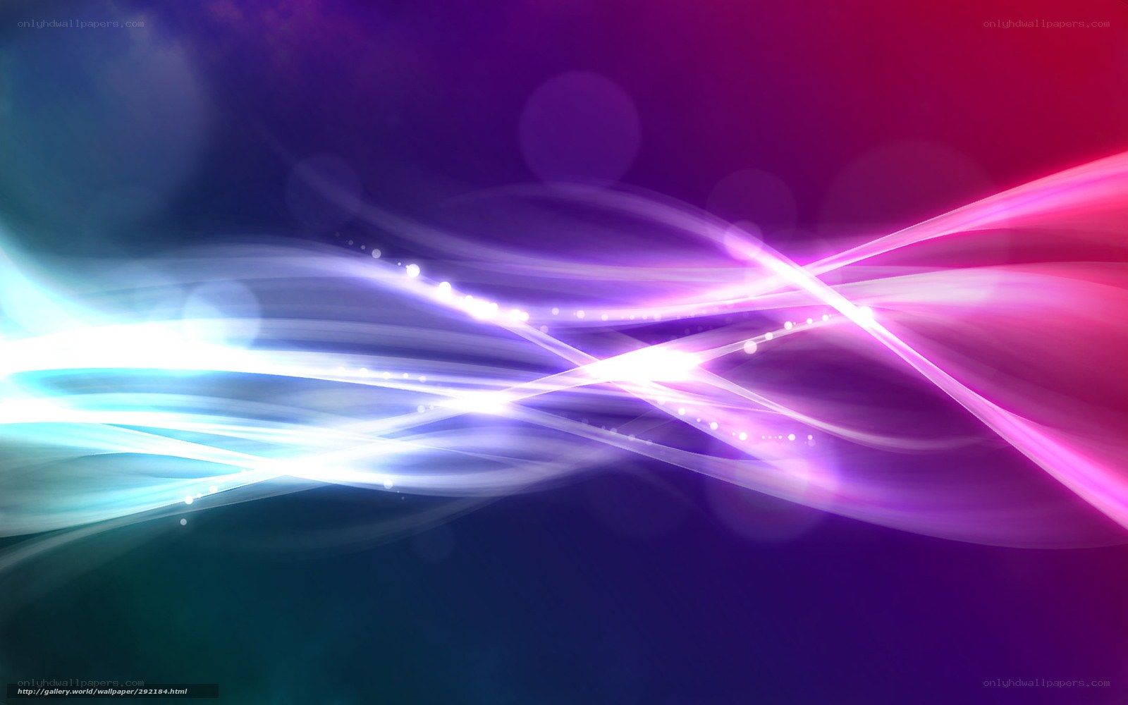 Abstract light wave design