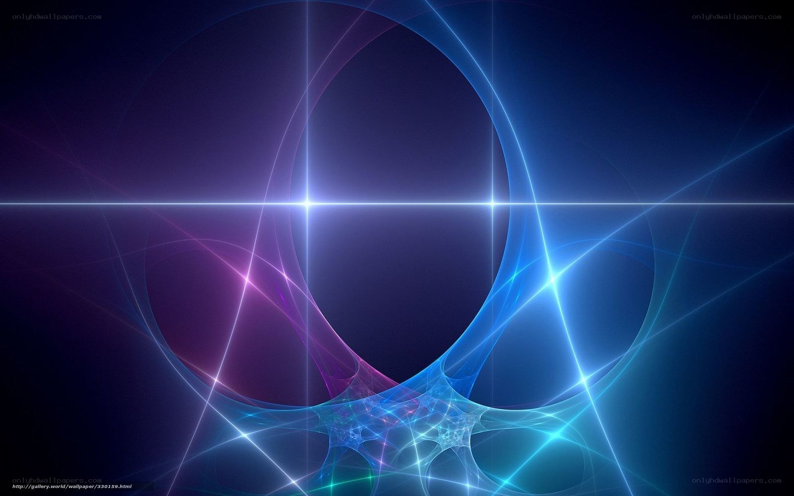 Abstract light wave design