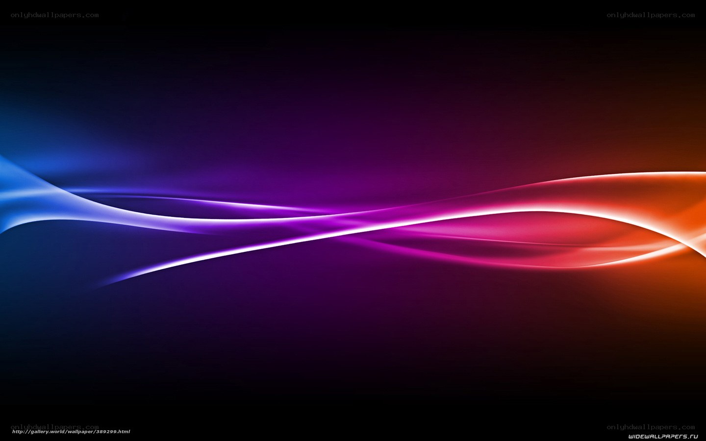 Abstract light wave design