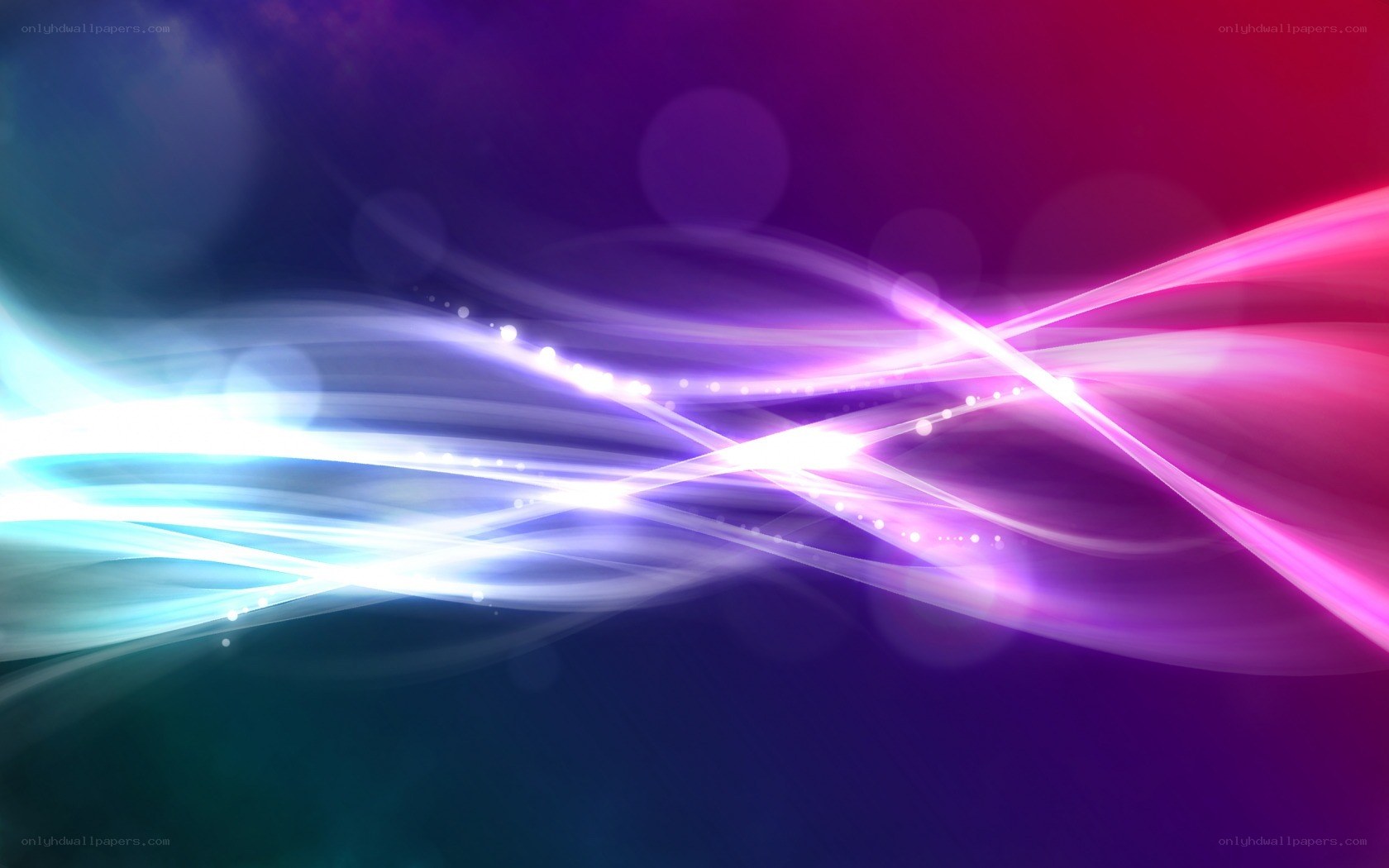 Abstract light wave design