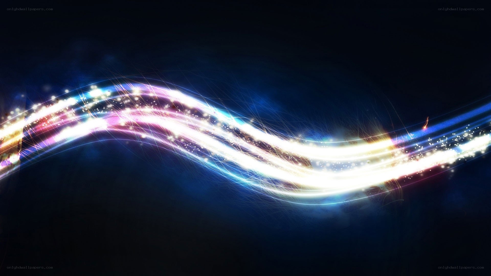 Abstract light wave motion