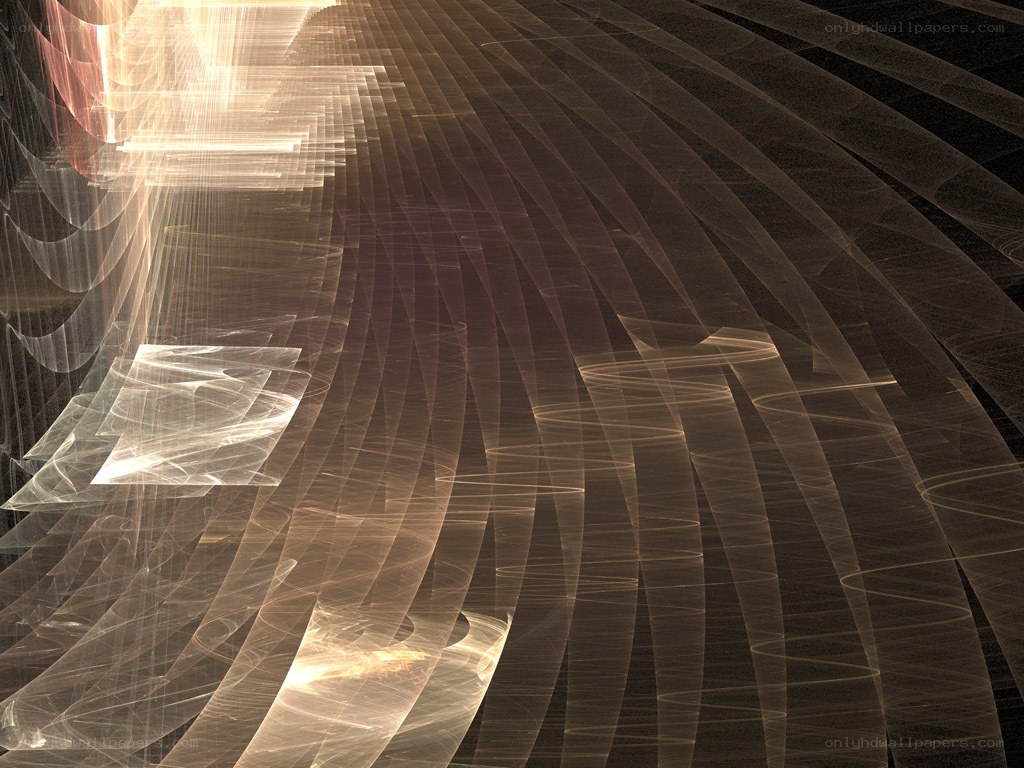 Abstract light wave patterns