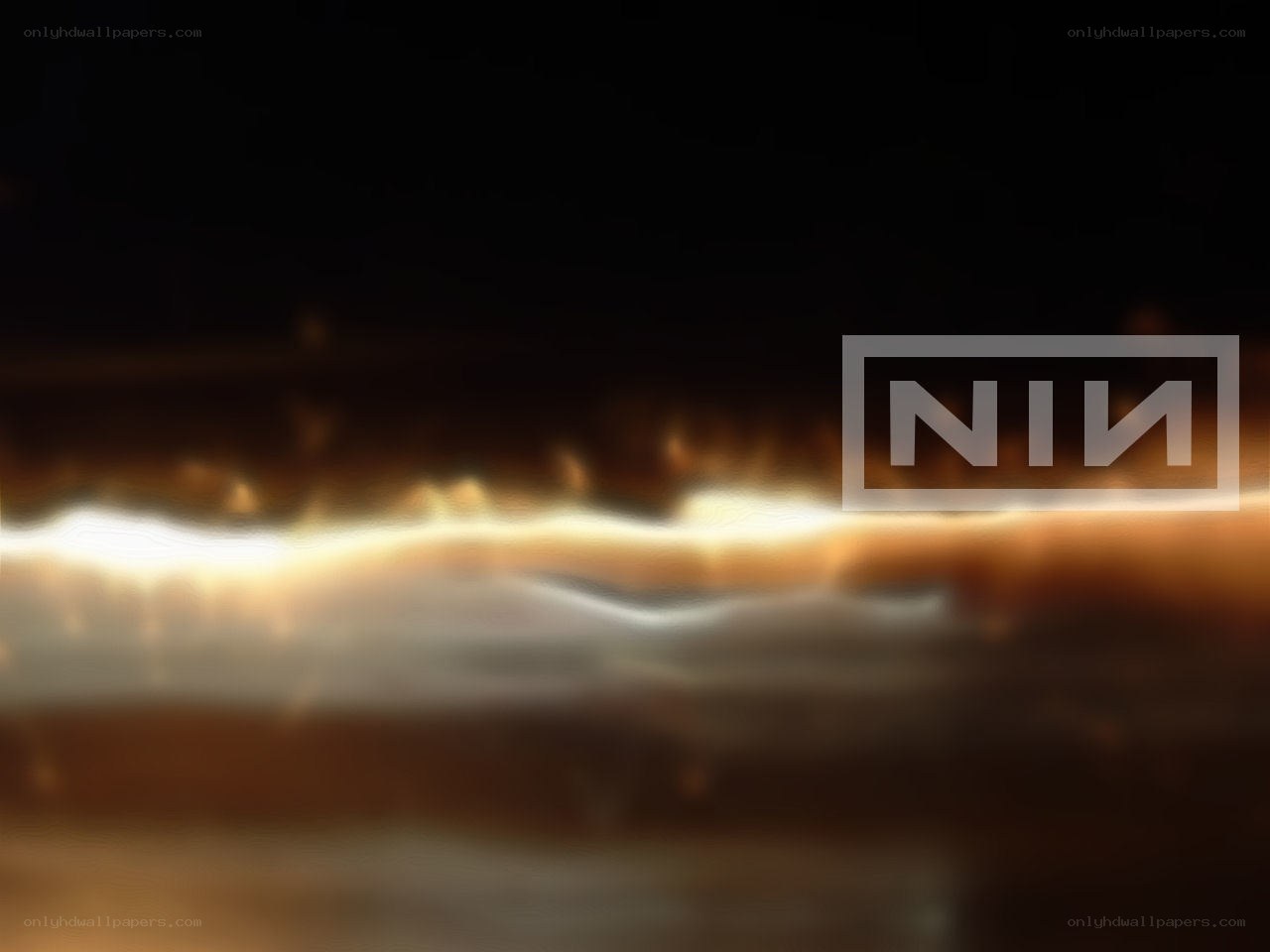 abstract light wave with watermark