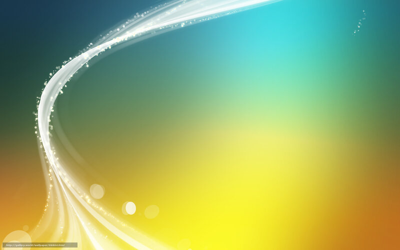 Abstract Light Wave — Yellow