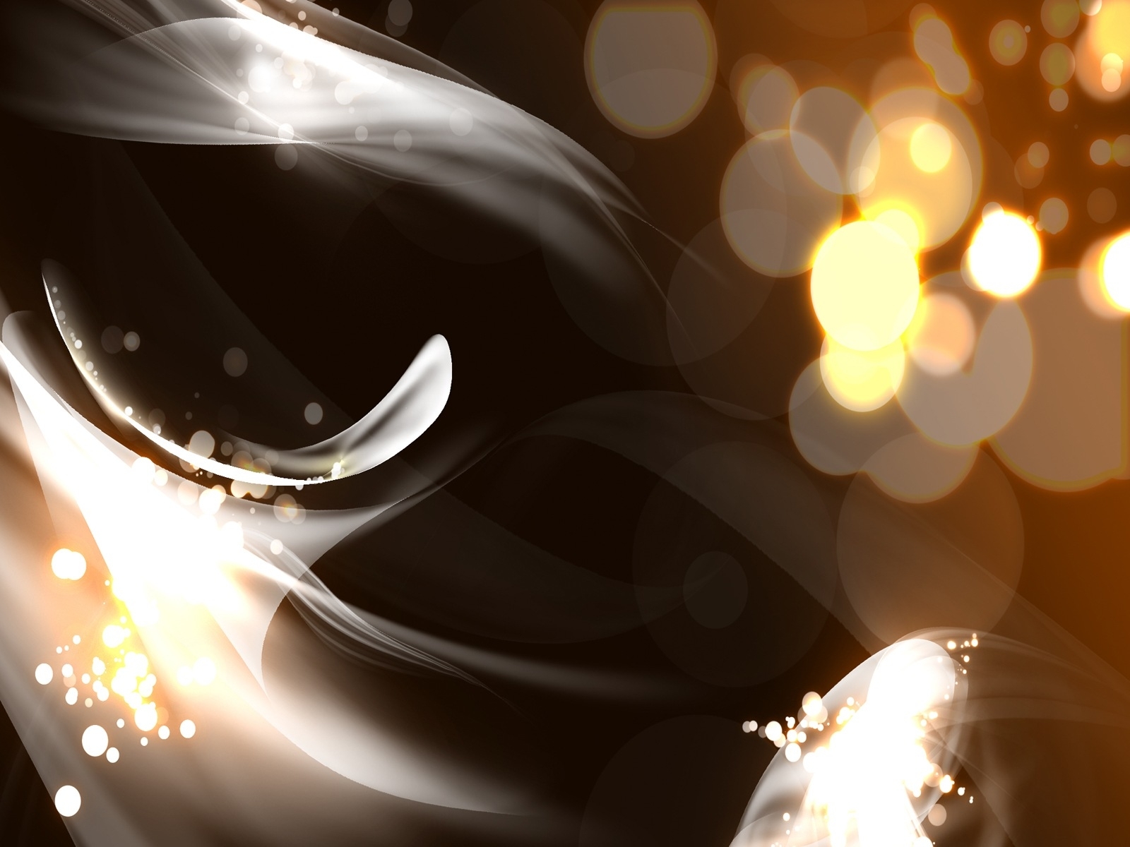 Abstract light waves background