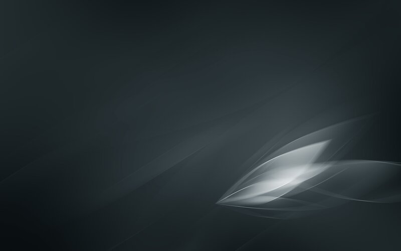 Abstract Light Waves — Black, Calm, Digital Art