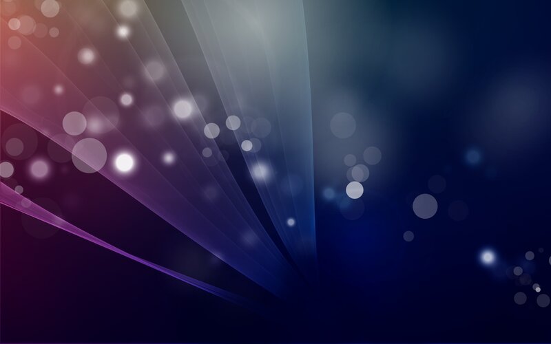 Abstract Light Waves — Blue, Calm