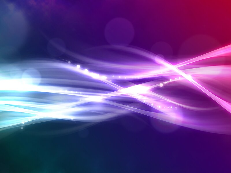 Abstract Light Waves — Bokeh